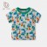 2021 new summer children short-sleeved T-shirt animal full print knit boy top manufacturers