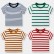 2021 summer childrens clothing new childrens short-sleeved T-shirt striped boys top summer manufacturers wholesale