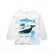 Childrens clothing factory direct 2021 new autumn children long sleeve T-shirt cotton white cartoon bottoming shirt