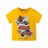 2021 childrens clothing wholesale Chinese style childrens summer short-sleeved T-shirt cotton lion dance dance