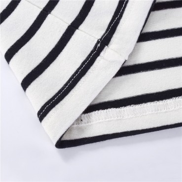 Boys striped long-sleeved T-shirt spring childrens bottoming shirt baby Korean top shirt