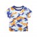 2021 new childrens camouflage short sleeve T-shirt tide brand boys full printing tops direct