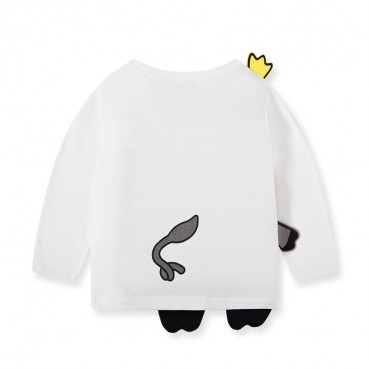 Childrens clothing factory direct 2021 new children card forward long sleeve T-shirt boys bottoming shirt