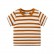 2021 summer childrens clothing new childrens short-sleeved T-shirt striped boys top summer manufacturers wholesale