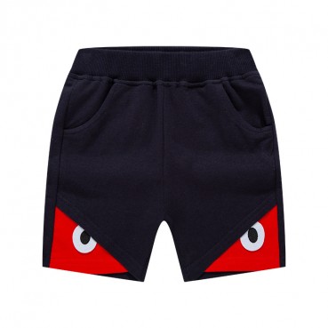 2021 boys shorts summer new cotton children casual five pants 气 眼 眼