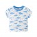 2021 summer childrens clothing new childrens short-sleeved T-shirt full print boys cartoon top baby clothes