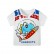 2021 new children cartoon dinosaur short-sleeved T-shirt cute baby top men and croissants factory direct sales