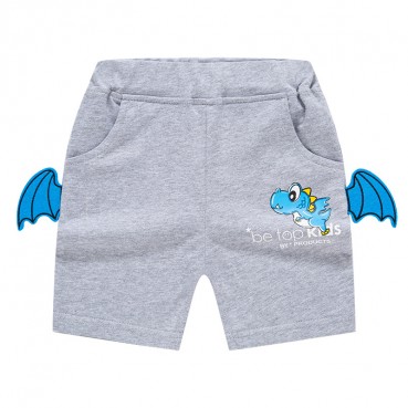 Childrens clothing 2021 summer new childrens shorts boys three-dimensional dinosaur five pants cartoon baby pants