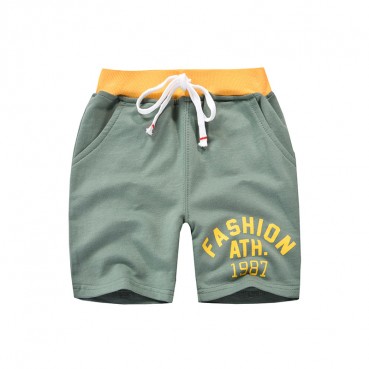 2021 new summer childrens shorts pants Korean sports pants 5 pants boys and girls baby