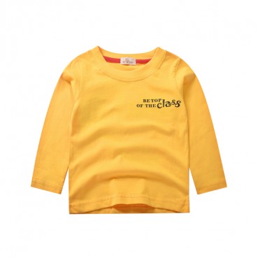 2021 Korean childrens clothing childrens pullover shirt baby girl bottoming shirt spring and autumn new boys long