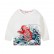 Childrens clothing Chinese-style childrens spring and autumn, long-sleeved T-shirt boys, bottom shirt, cotton, lion