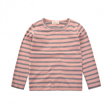 2021 childrens clothing wholesale factory direct Korean version of spring childrens elastic striped boys long sleeve