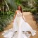 Beautiful fairy's long shawl lace trailing & luxurious satin wedding dress