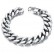 Jewelry factory hot -selling classic titanium steel coarse wide flat snake bone chain men's bracelet