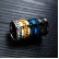 Jewelry wholesale personality trend hip -hop wild stainless steel ring men's fashion street chain rings accessories