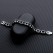 Hot -selling fashion trend hand ornaments European and American men's bike bracelet Personal hip -hop stainless steel locomotive chain jewelry