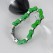 Jewelry Factory European and American Personalized Green Bicycles Stainless Steel Men's Hip Hop Bracelet Locomotive Chain