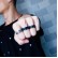 Jewelry wholesale personality trend hip -hop wild stainless steel ring men's fashion street chain rings accessories