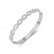 Jewelry European and American light luxury stainless steel fashion inlaid diamond hand ring temperament personality titanium steel infinite 8 -character bracelet