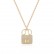 New Korean Fashion H Letter Full Diamond Handbag Titanium Steel Necklace Women's Light Luxury, Niche, High End, Versatile