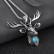 Titanium Steel Casting Deer Pendant Necklace Stainless Steel 304 Casting Fashion Accessories Retro Style Necklace Deer Head