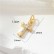 Zhongxing European and American Micro inlaid Zircon Cross Bear Pendant DIY Accessory 14k Gold Retro Necklace Female Pendant Single Pendant