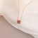 The letter H necklace does not fade, women's summer collarbone chain is versatile, fashionable and high-end, titanium steel does not fade jewelry for women