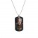 New Four Black Mythical Goku Necklace Men's Trendy Hip Hop Punk Long Versatile Sweater Chain Pendant