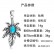 Trendy Cool New Titanium Steel Tree Leaf Turquoise Pendant Retro Leaf Necklace Hip Hop Men's and Women's Versatile Jewelry