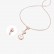 New 18K gold four leaf clover necklace for women, versatile and high-end, without fading color. Titanium steel niche, light luxury style collarbone chain