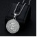 New West Coast Hip Hop Titanium Steel Casting Vacuum Gold Plated Bitcoin B Letter Pendant Necklace