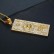 Hip hop HIPHOP Jewelry Titanium Steel Gold Plated Diamond Set USD Pendant Necklace