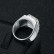 New 316 stainless steel gold-plated full diamond luxury inlaid 3A zircon hip-hop men's ring